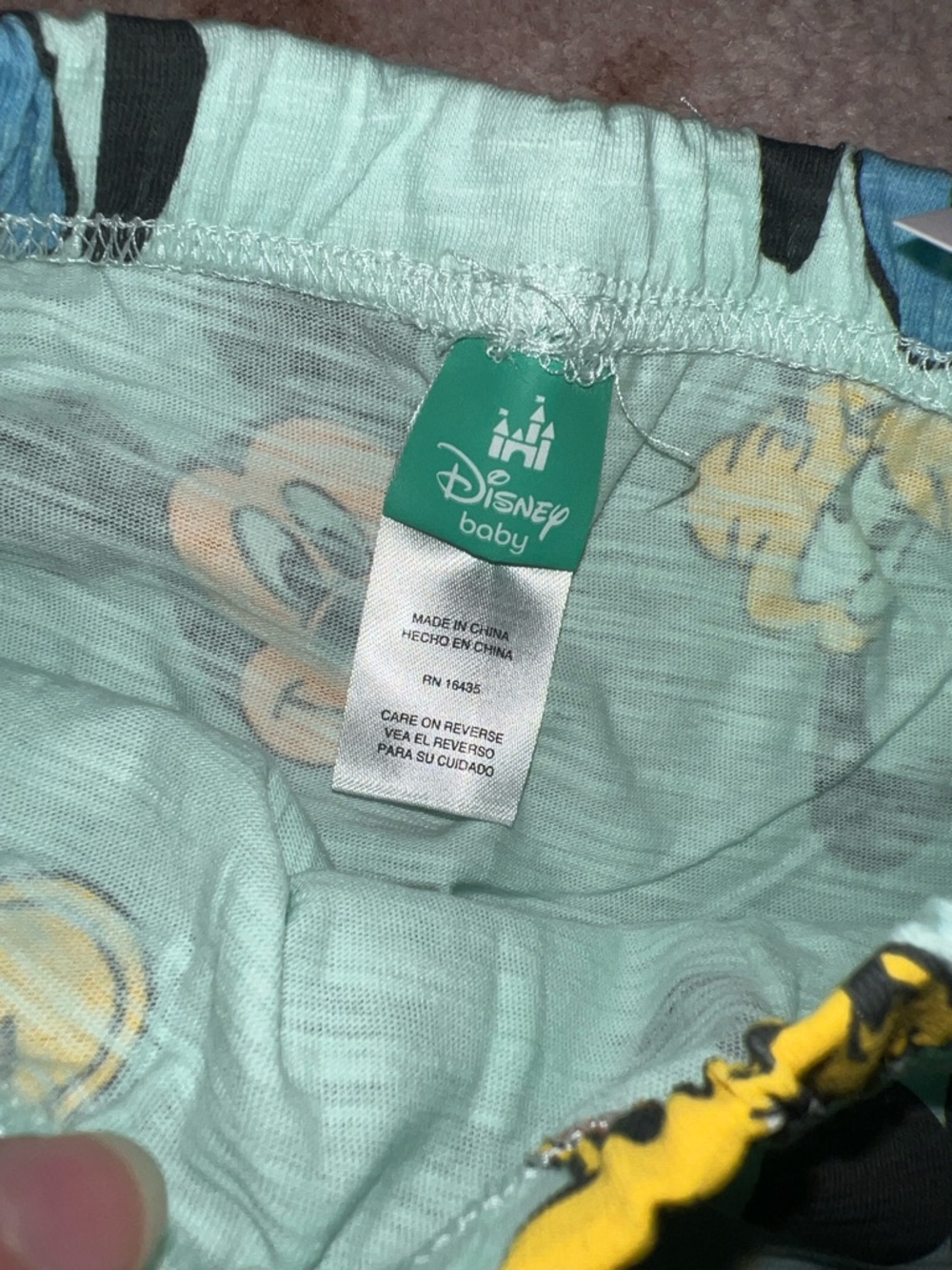 NEW Disney Mint Green "Best Pals" Character Short Matching Set - Picture 9 of 11